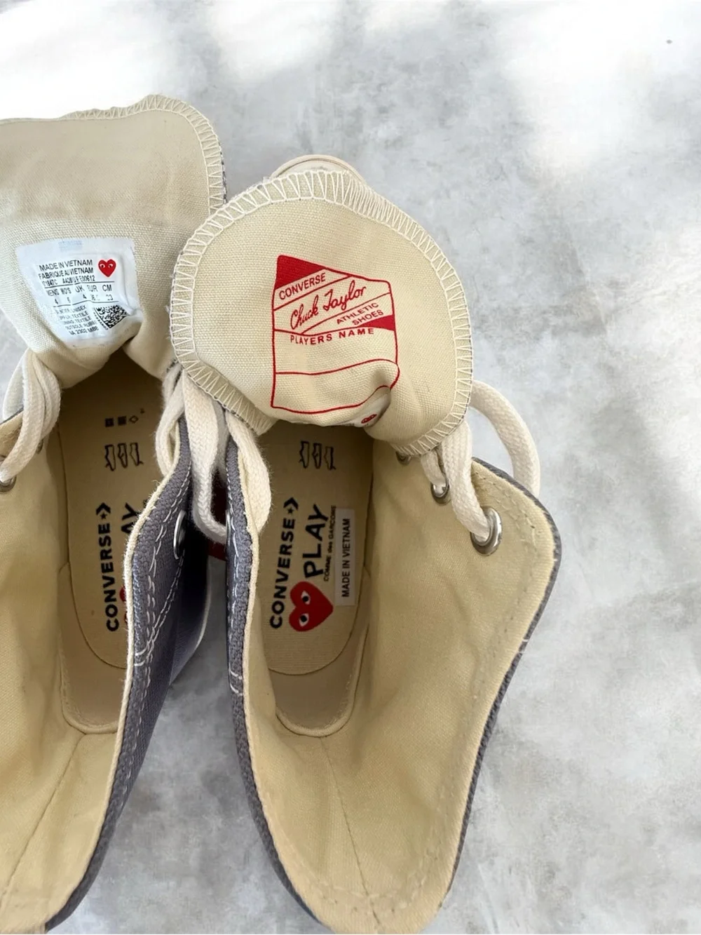 Comme des Garçons PLAY High-Top Sneakers